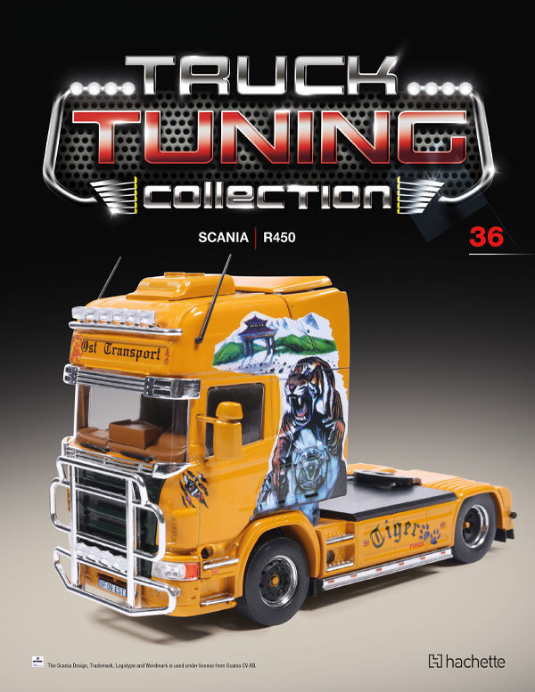 Truck Tuning Collection N 36 Scania R450 1:43 modellino camion