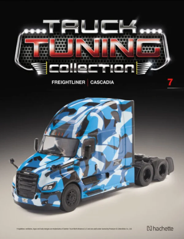 Hachette Truck Tuning Freightliner Cascadia 1:43 modello camion