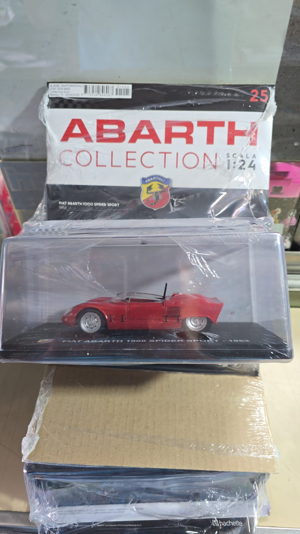 Abarth Collection N 25   1000 Bialbero Spider 1961 Scala 1:24 