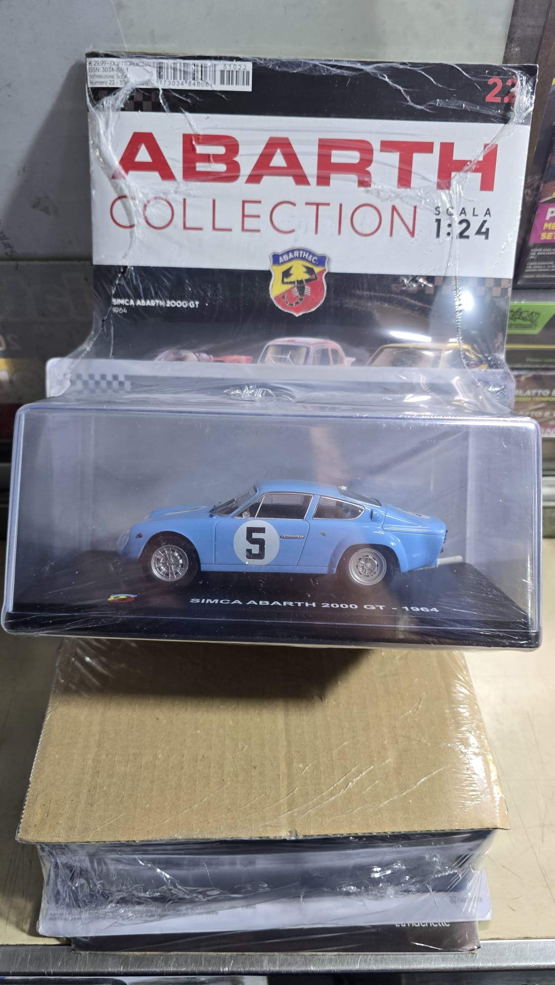Abarth Collection n 22 Abarth 1000 GT 1964 modellino 1:24  DeAgostini
