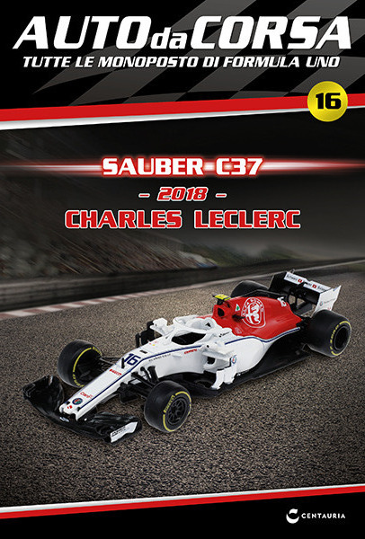 Auto da Corsa n 16 Sauber C37 F1 Alfa Romeo 2018 modellino 1:43 Minichamps 2