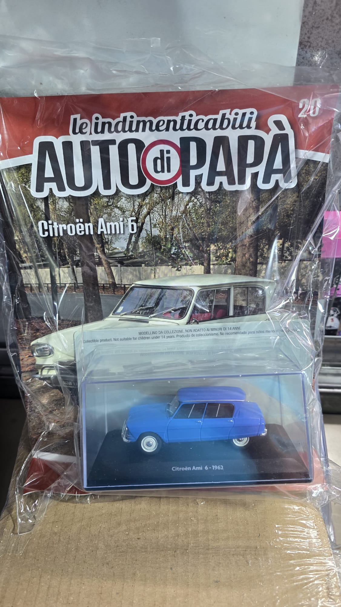 Le Indimenticabili Auto di Papà n 20  1:43Citroën Ami 6 1962 