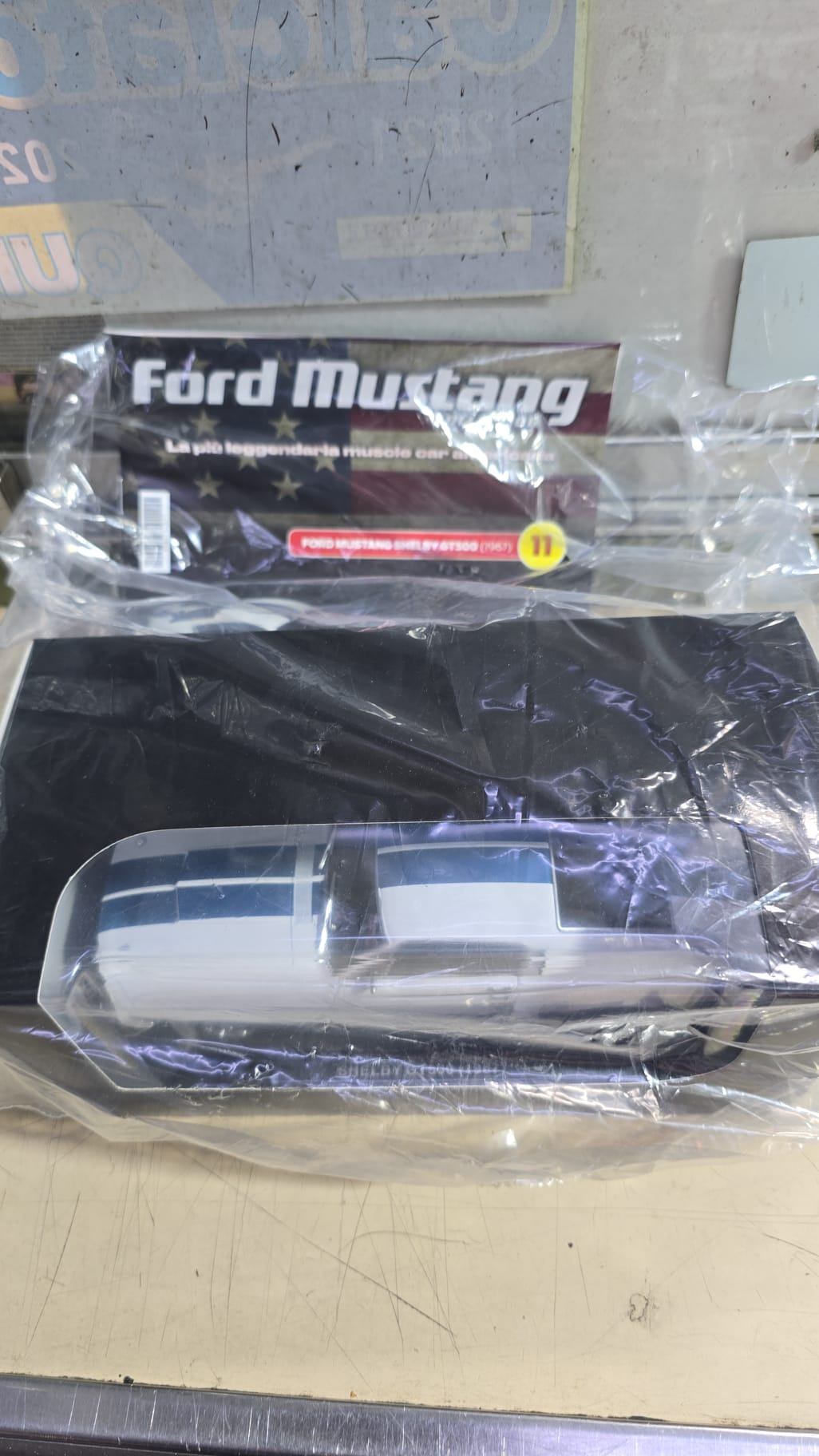 Ford Mustang n 10 cofano modellino scala Sconosciuto