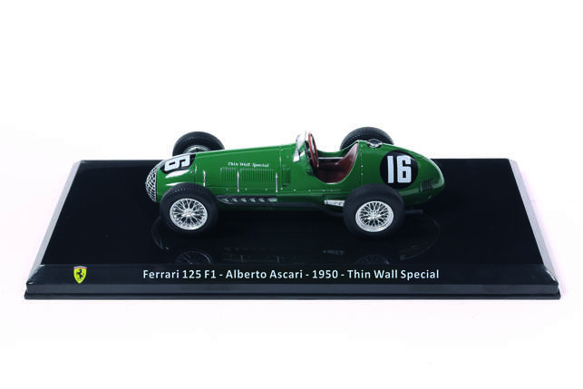 Grandi Ferrari n 95 125 F1 Alberto Ascari 1950 Thin Wall Special 1:43 modellino