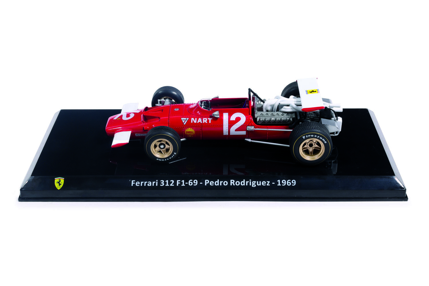Grandi Ferrari n 96  312 F1-69 Pedro Rodriguez 1969 modellino scala Sconosciuto