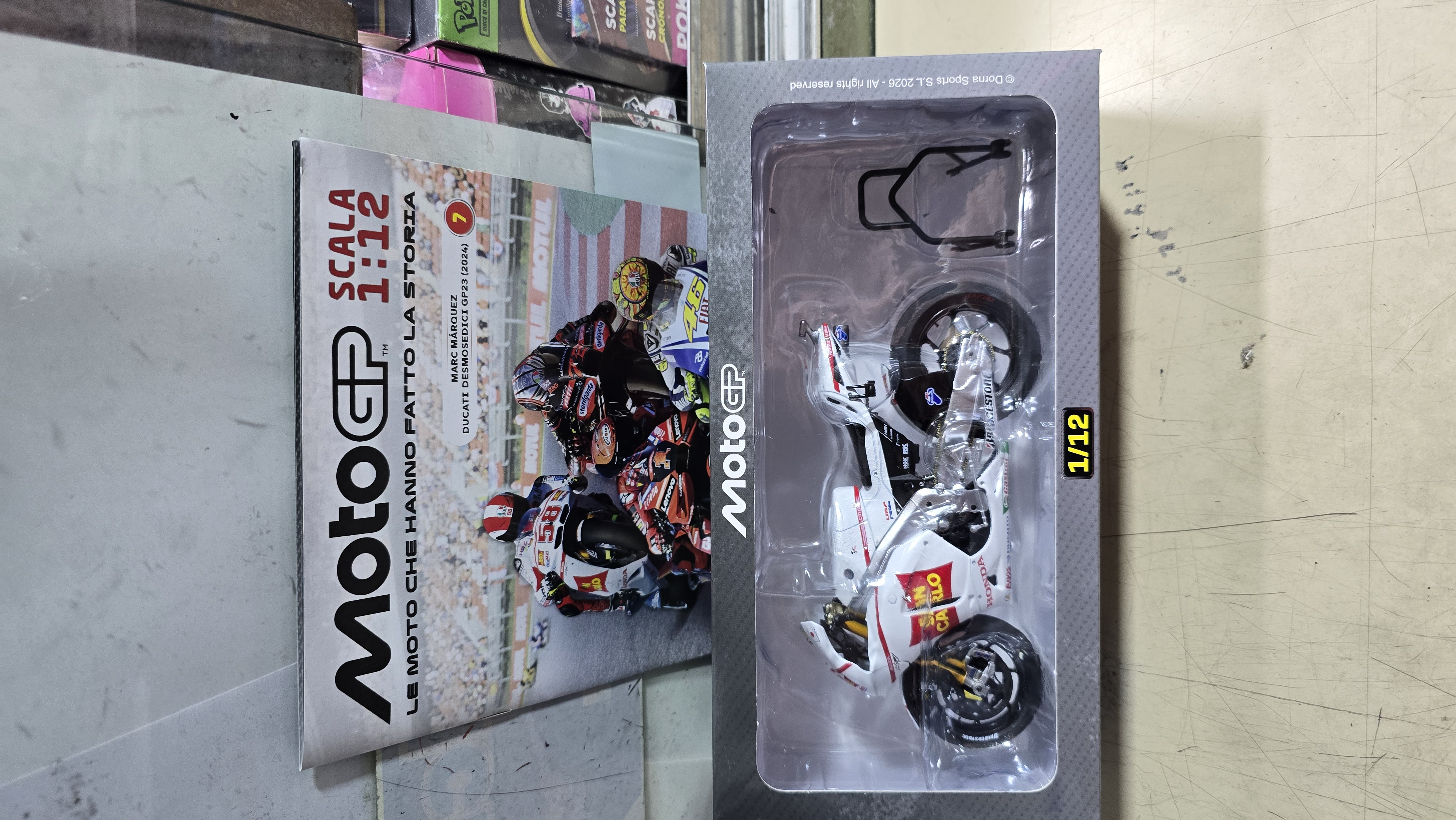 MotoGP Moto Modello 1:12 scala moto da collezione edicola