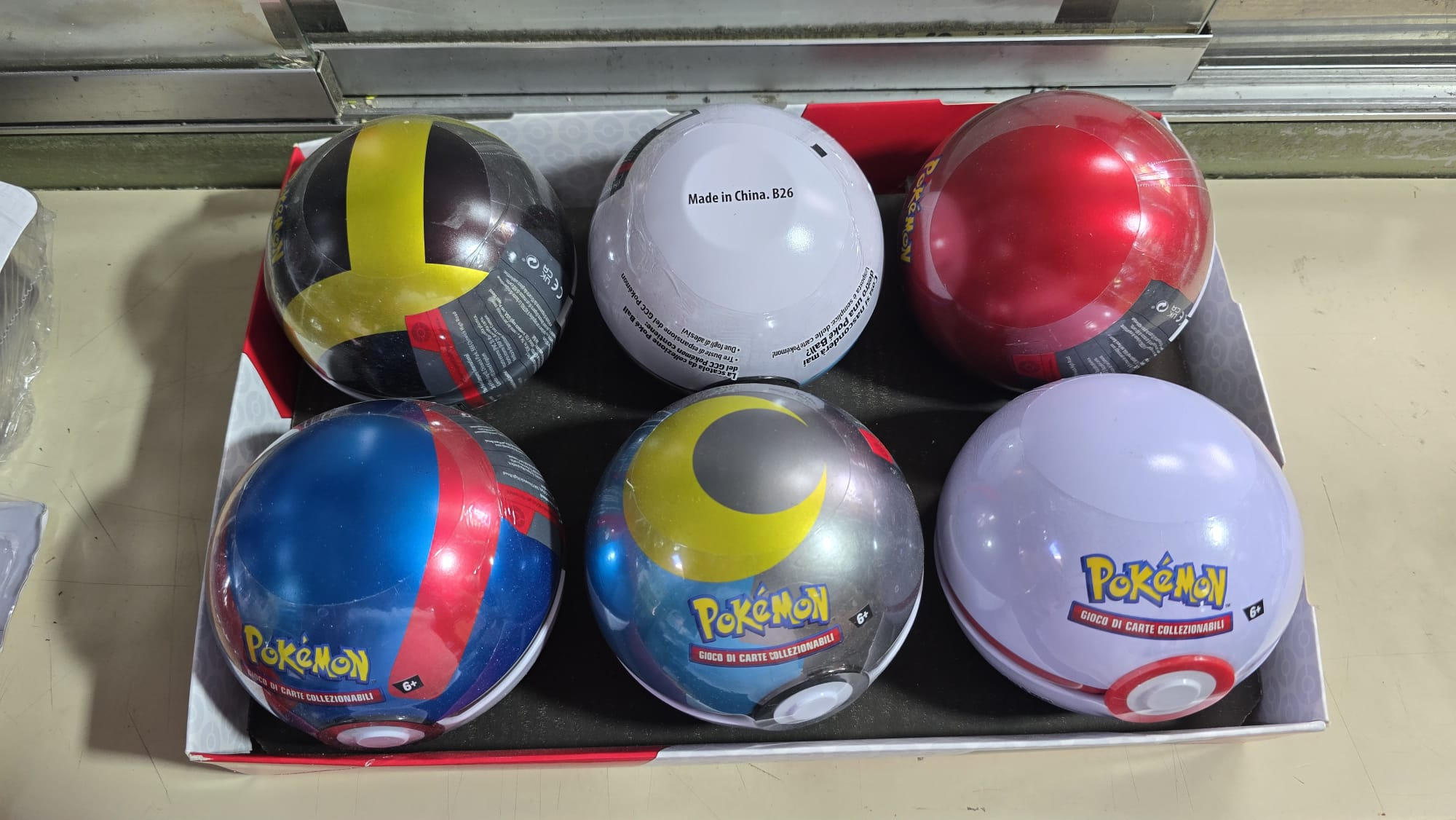 Pokemon Poké Ball Set 6 pezzi collezione – Serie Pokeball gadget