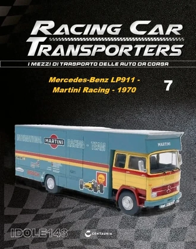 Racing n 7 Mercedes-Benz LP911 Martini Racing 1970 1:43