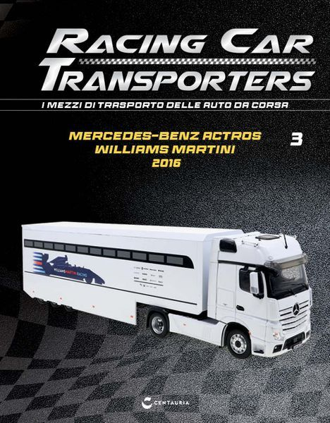 Centauria Mercedes-Benz Actros Williams Martini 2016 1:43