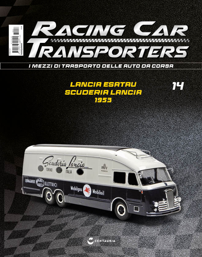 Racing Car Transporters n 14 Camion Scuderia Lancia Racing Transporter 1:43 Resin 2