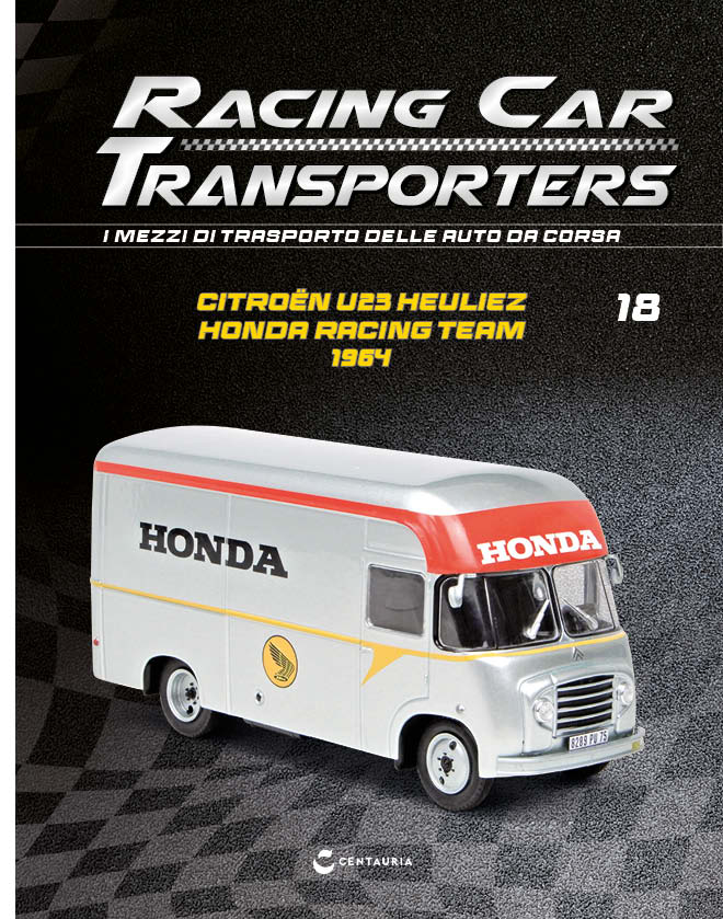 Racing Car Transporte n 18 Honda Van Team Transporter 2