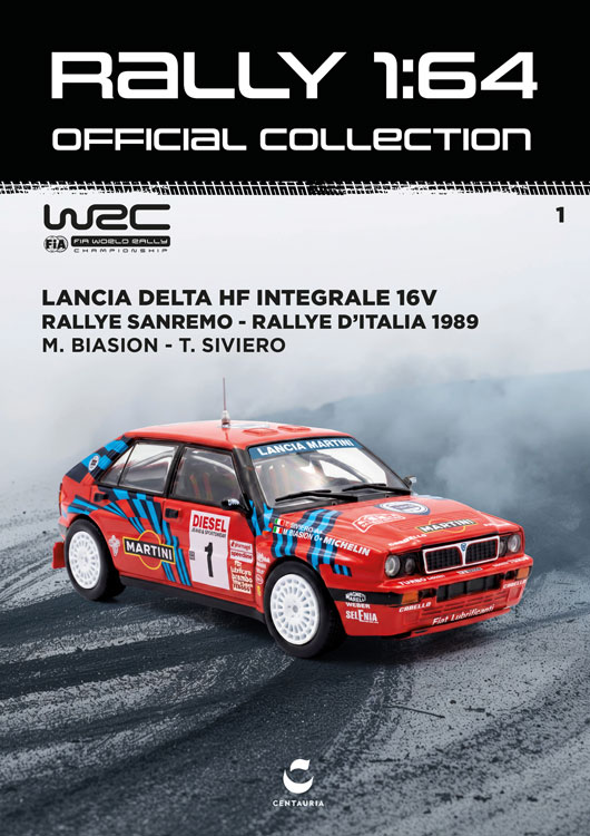 Rally n 1 Lancia Delta HF Integrale 16V Rally Sanremo 1989 1:64