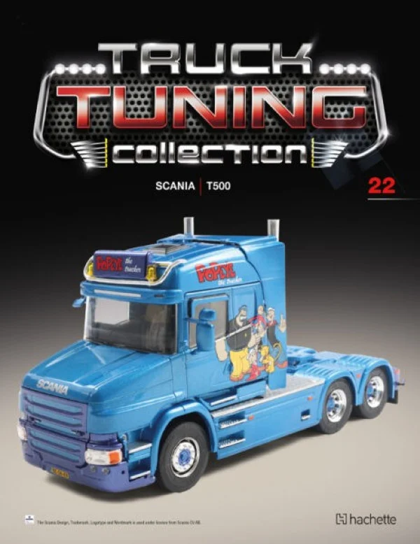 Truck Tuning Collection n 22 Scania T500 1:43 Modellino Camion