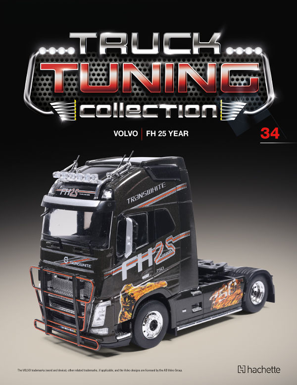 Hachette Truck Tuning Collection Volvo FH 25 Year n.34 modellino camion scala Sconosciuto