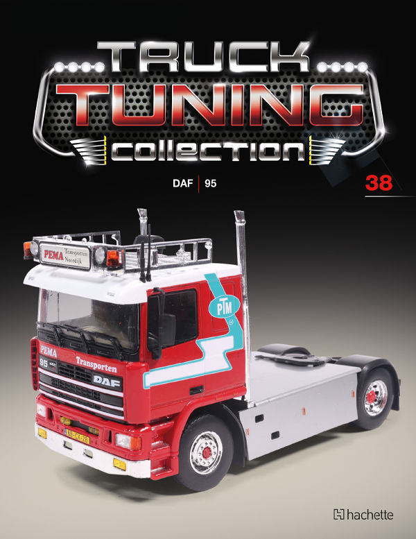 Truck Tuning Collection n 38 DAF 95 1990 modellino camion scala 1:43