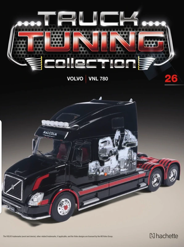 Hachette Truck Tuning Collection Volvo VNL 780 scala Sconosciuto